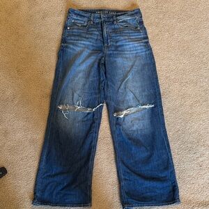 American Eagle Outfitters super high rise baggy wide leg